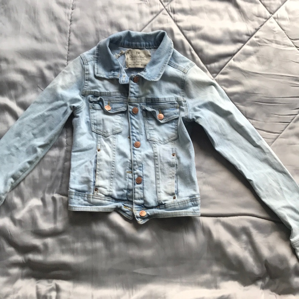 Light blue denim jacket